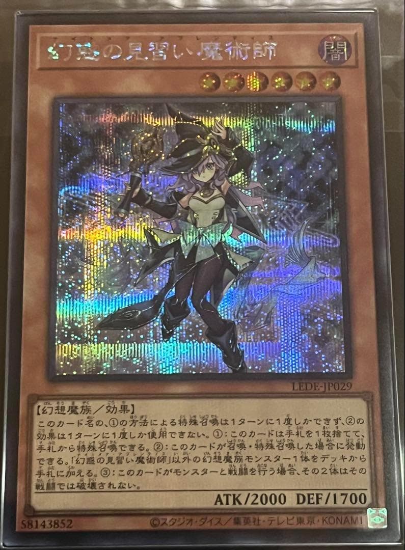 ARS10:鑑定5枚】幻惑の見習い魔術師 シークレットレア - メルカリ