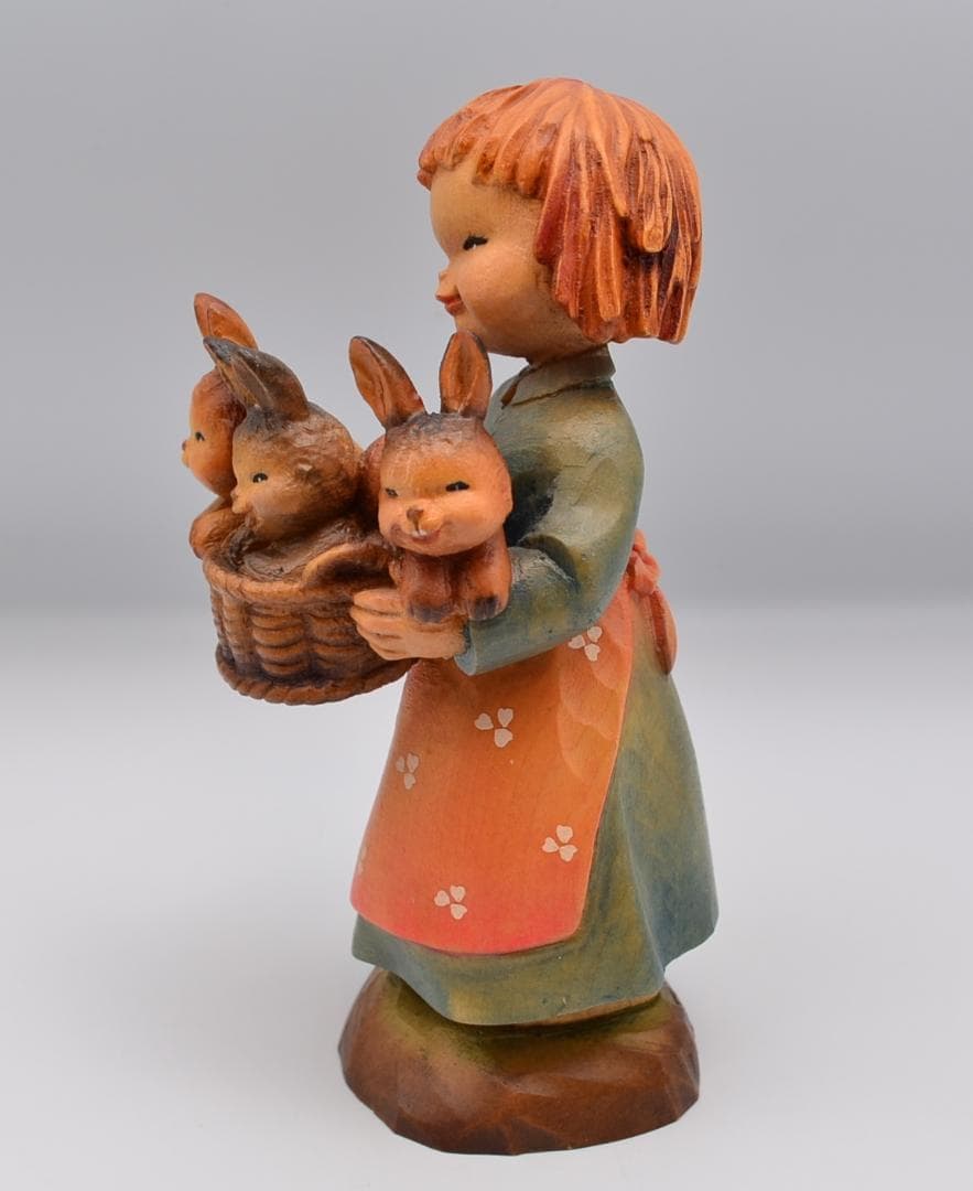 ウサギを持つ少女　アンリ　ANRI　サラケイ　限定品　15ｃｍ　ヴィンテージ