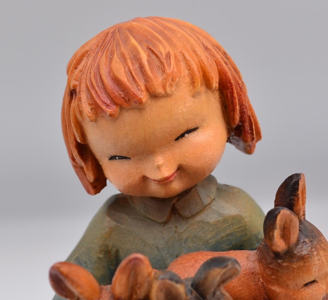 ウサギを持つ少女　アンリ　ANRI　サラケイ　限定品　15ｃｍ　ヴィンテージ