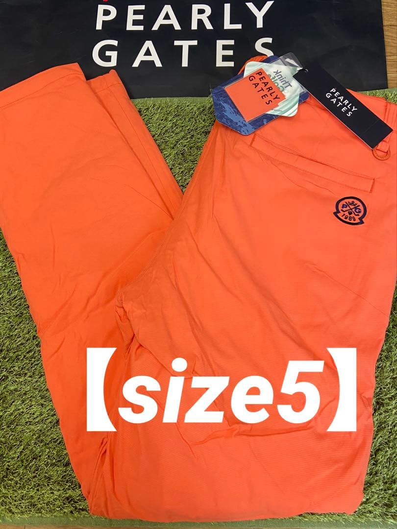 新品正規品【PG/5】パーリーゲイツ プリマロフト中綿パンツ防寒パンツ