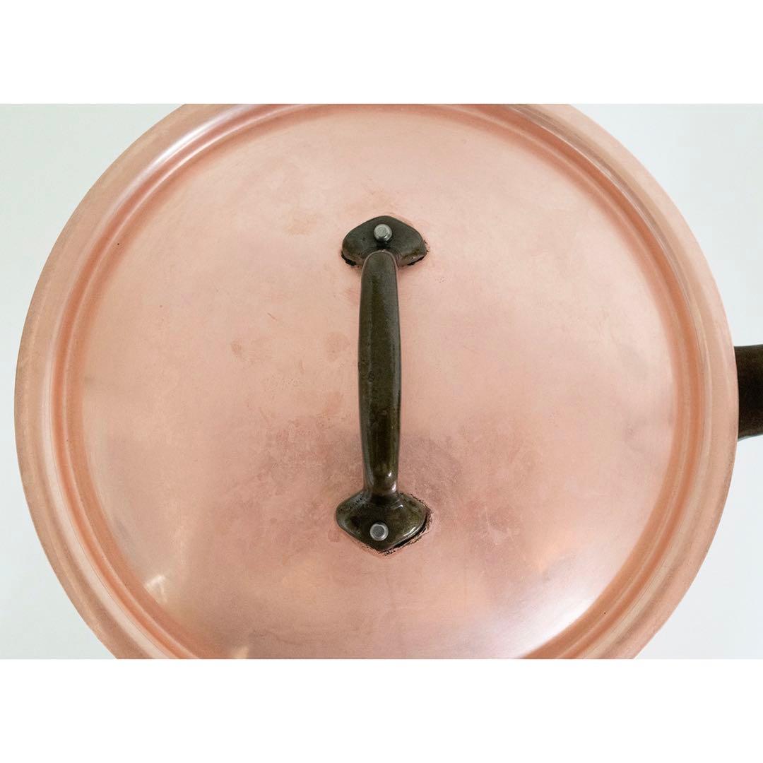 Mauviel 1830 銅鍋 フランス製 内側ステンレス 20cm プロ用 - メルカリ