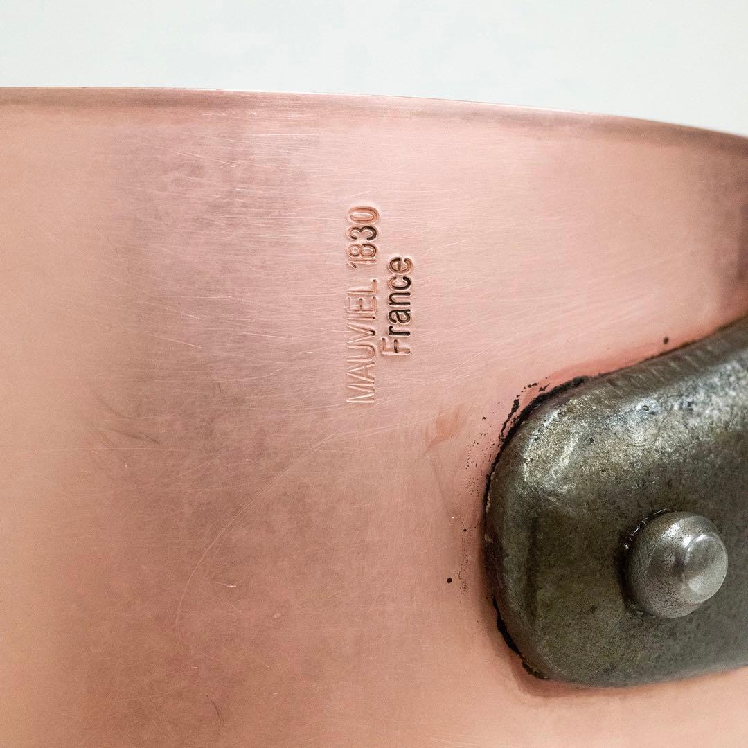 Mauviel 1830 銅鍋 フランス製 内側ステンレス 20cm プロ用 - メルカリ