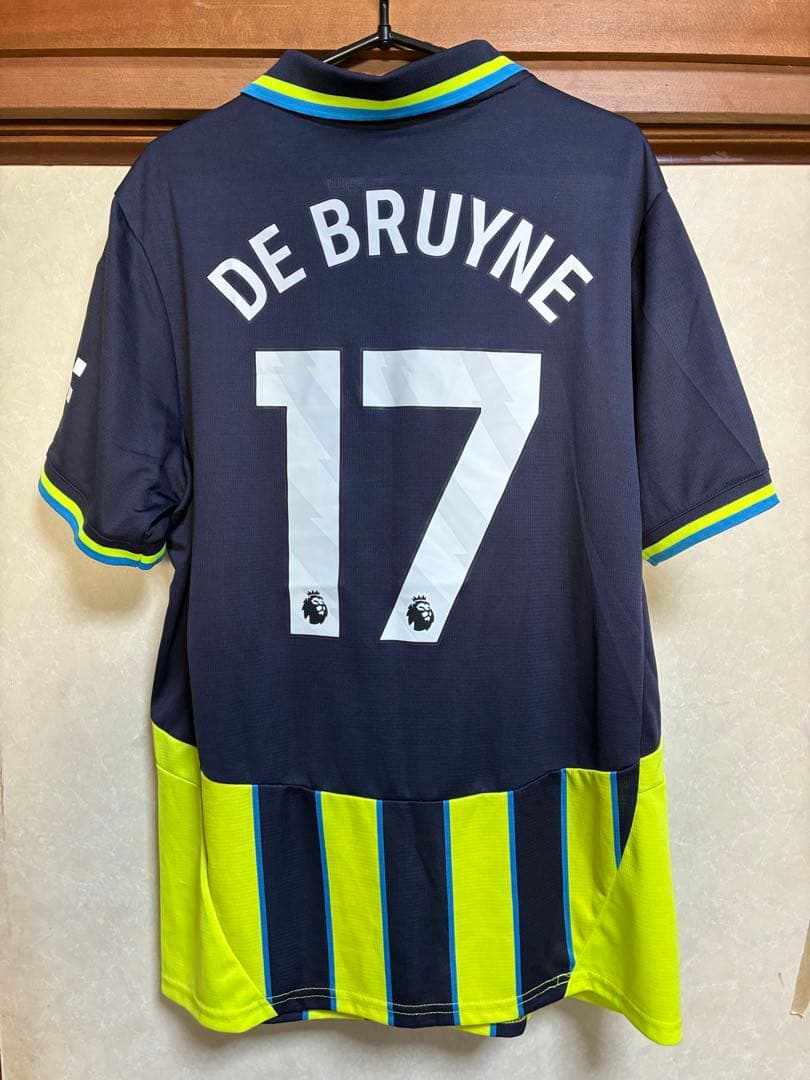 マンチェスターシティ 24/25 AWAYユニフォーム No.17 デブライネ