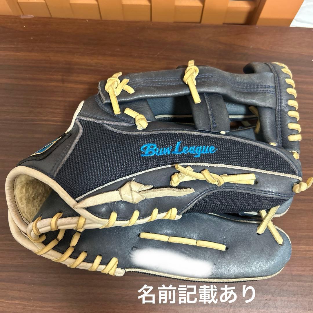 ミズノ タフィローズモデル 限定品 Mマークラベル 激レア 外野用 軟式