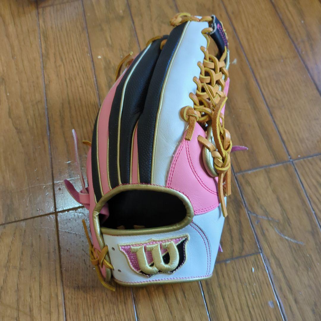 Wilson 大人用軟式野球グローブ オールラウンド ウィルソン 野球 軟式グラブ グローブ オールラウンド用5L型 EASY