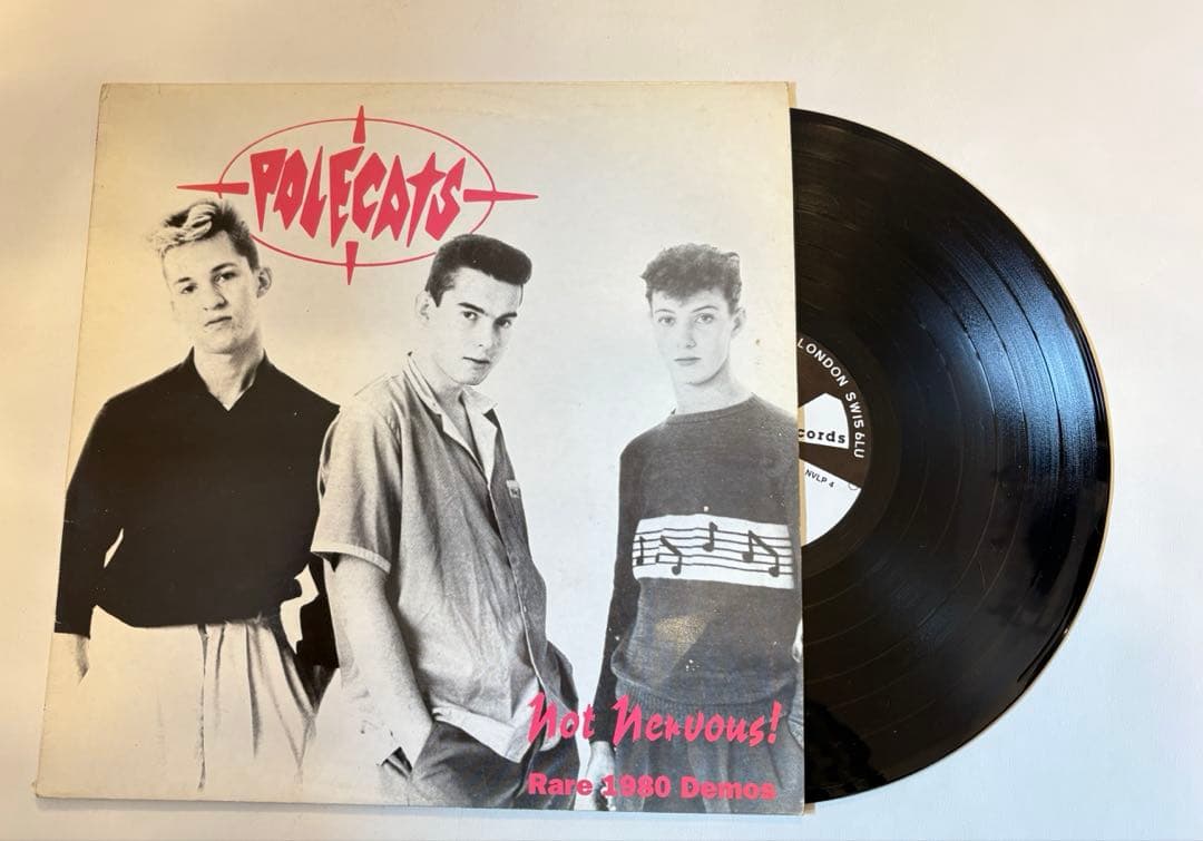 Polecats Not Nervous! 12インチレコード POLECATS / NOT NERVOUS! [LP - NVLP4]：PUNK / HARDCORE：アナログ