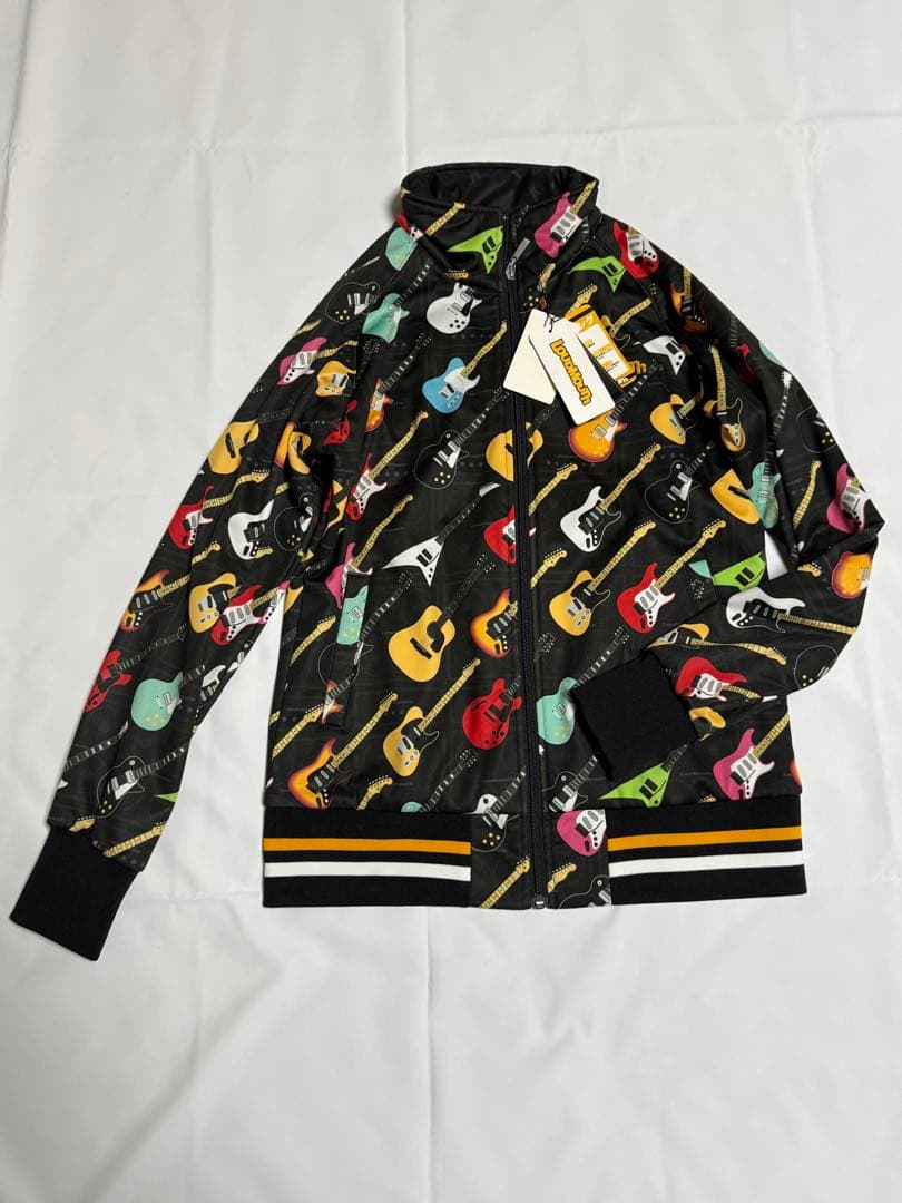 LOUDMOUTH ギター柄 ジャケット Lサイズ ゴルフ LOUDMOUTH（ラウドマウスゴルフ） 特価 ラウドマウス ブルゾン ゴルフ
