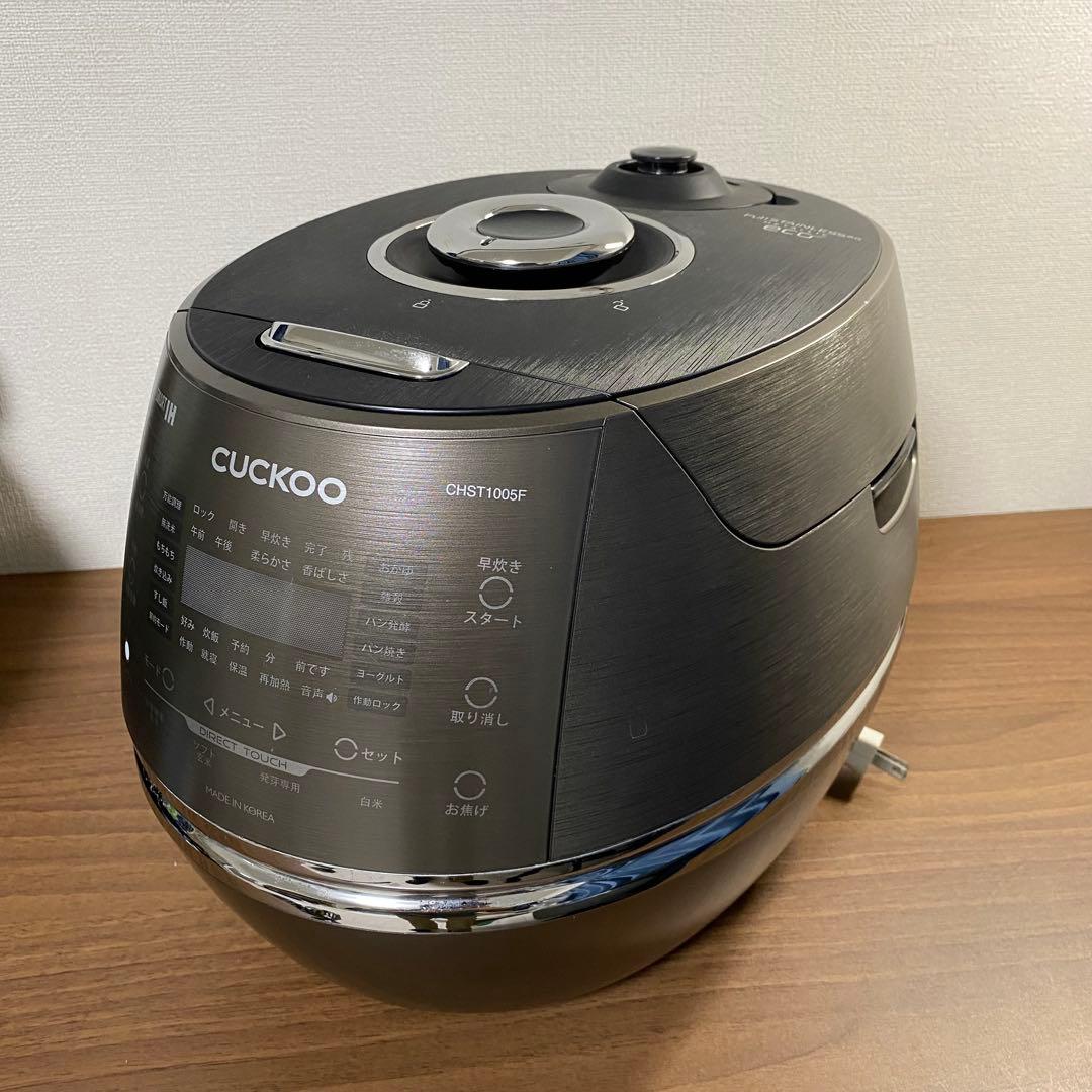 美品】CUCKOO CRP-CHST1005F 発芽玄米炊飯器 10合炊 - メルカリ