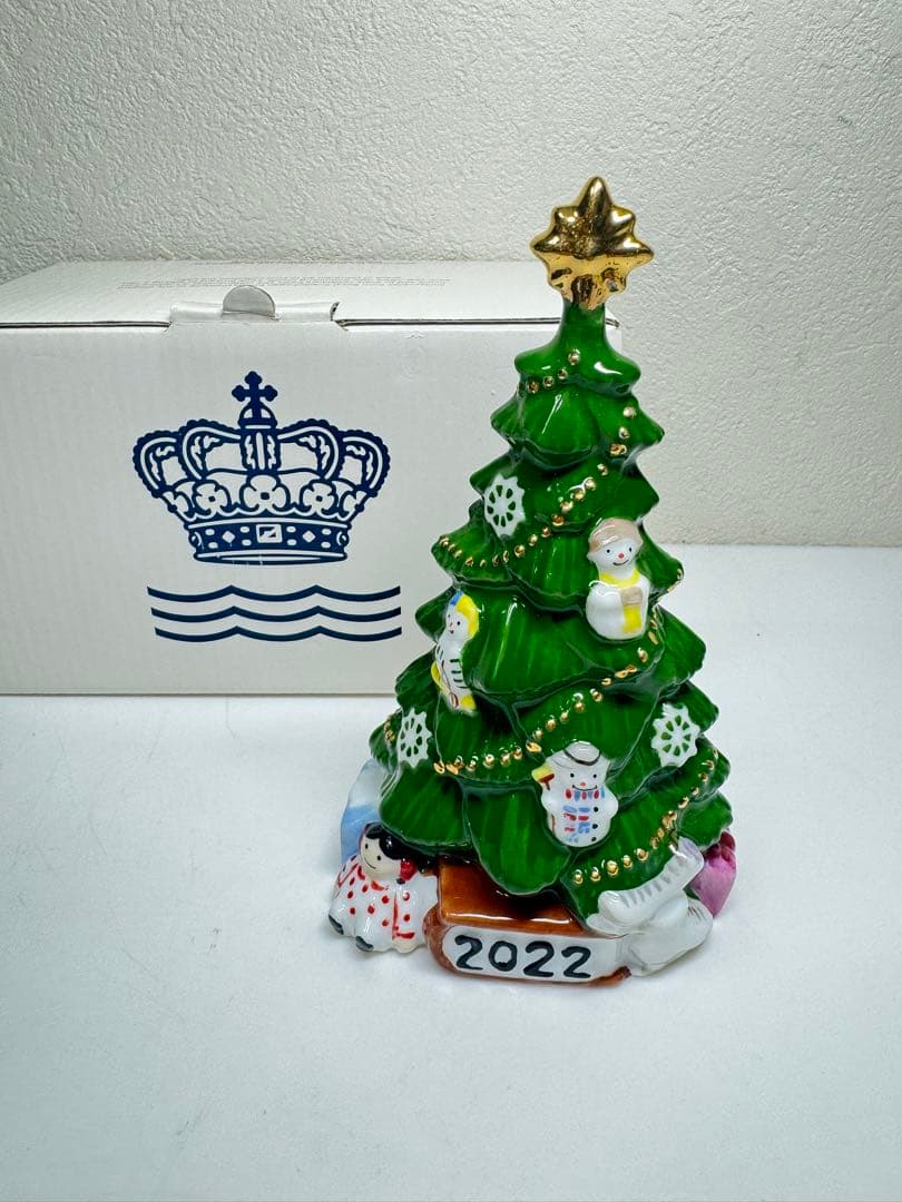 ロイヤルコペンハーゲン クリスマスツリー2022年版 ロイヤルコペンハーゲン クリスマスツリー 2022 置物 フィギュリン