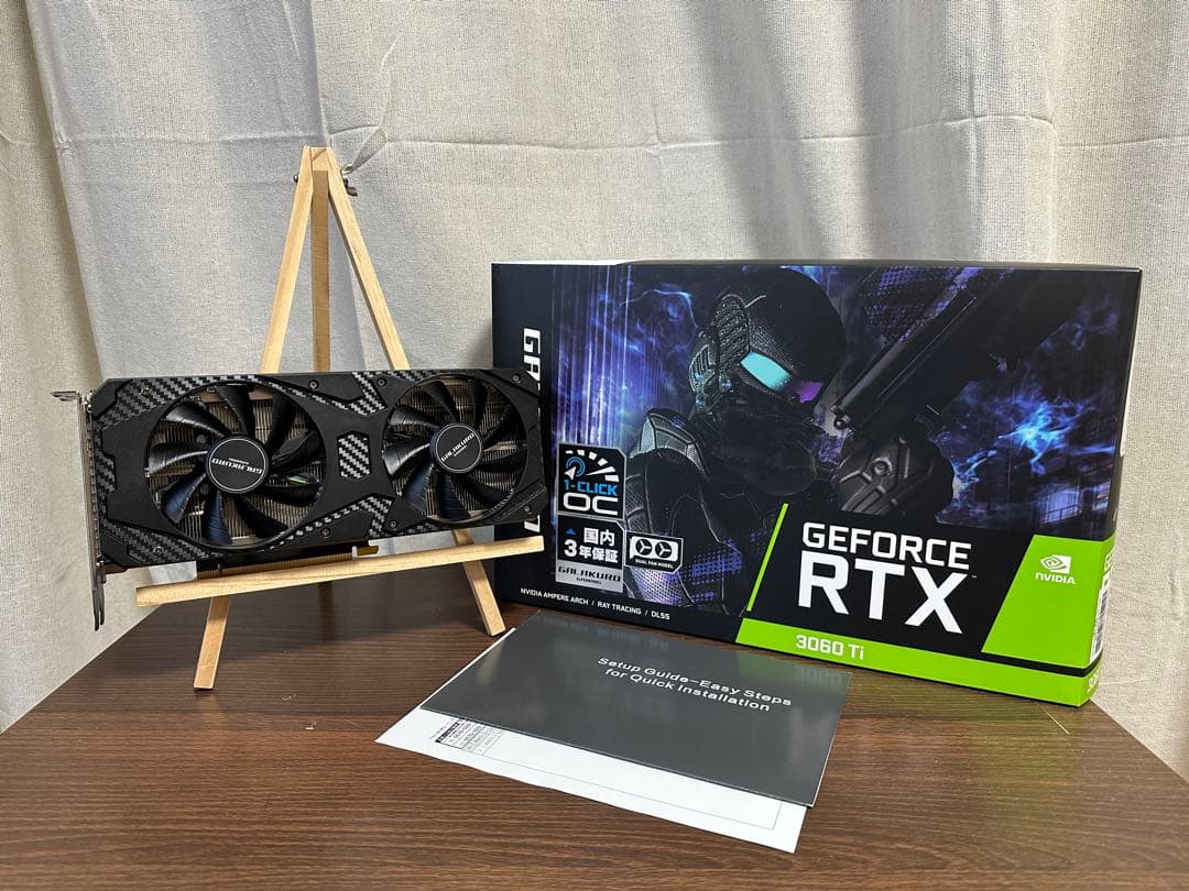 玄人志向　GEFORCE RTX3060Ti/8GB 玄人志向 GALAKURO GAMING GG-RTX3060Ti-E8GB/DF [PCIExp 8GB] 価格