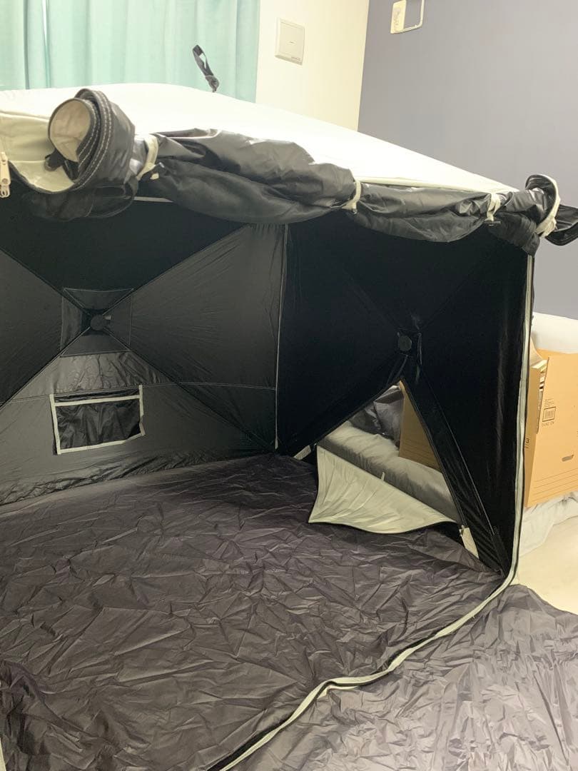 こゆきさま 山善 ポップアップテント ワイド エクルベージュBC こゆき