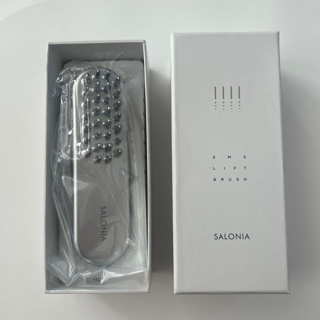 【新品未使用】 サロニア EMS リフトブラシ SALONIA（サロニア） 美顔器 ブラシ EMS リフトブラシ 3Dケア 頭皮 頭
