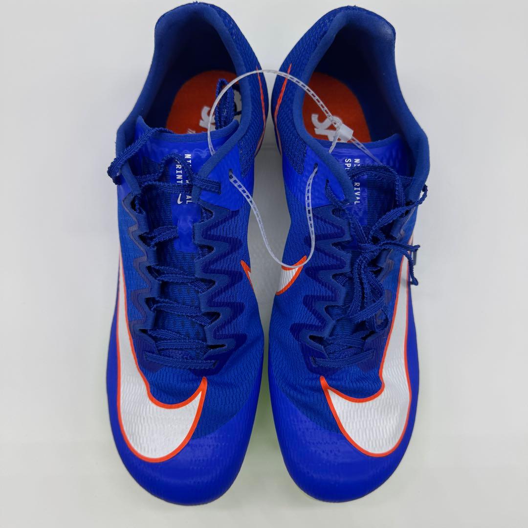 レア商品】Nike ナイキ スパイク シューズ 青 白 オレンジ27.5cmNIKE