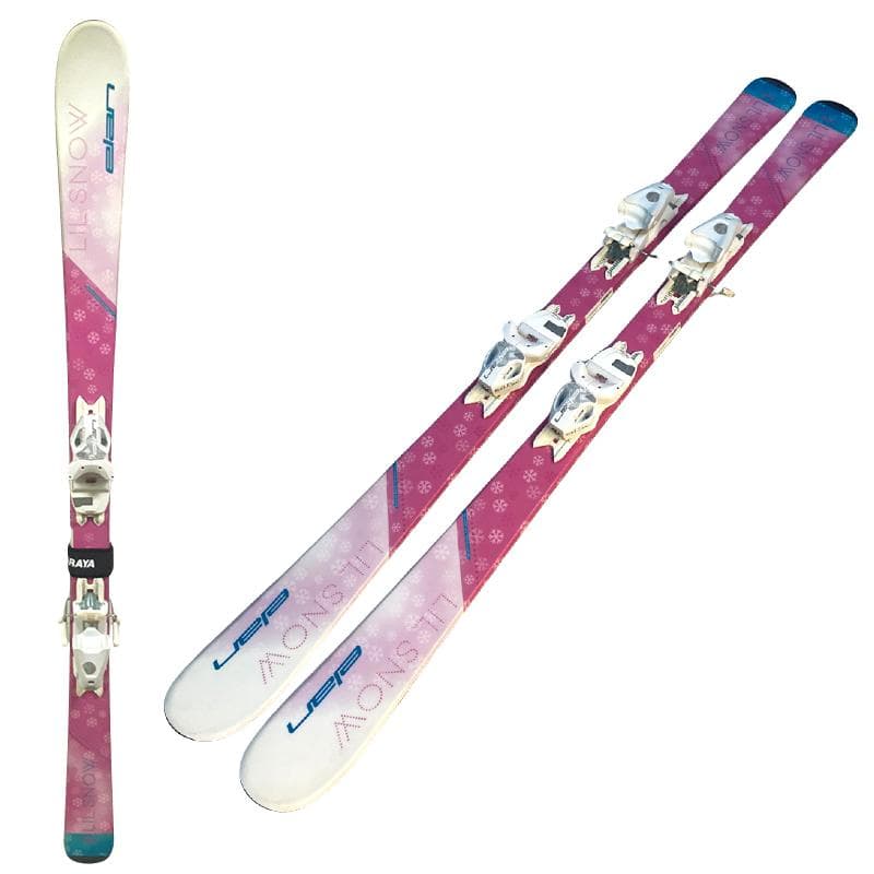 スキー板 エラン ELAN LIL SNOW 140cm ピンク ジュニア 子供 - メルカリ