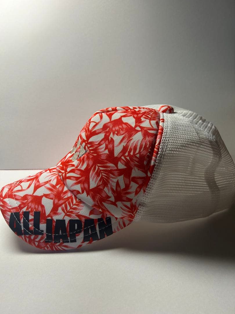 希少】YONEX オールジャパンキャップ ボタニカル レッド - メルカリ