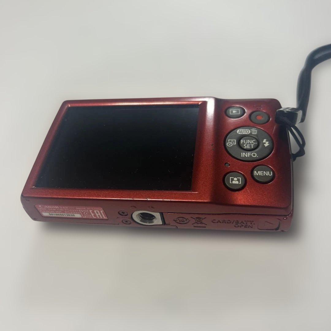 Canon IXY 200 レッド コンパクトデジタルカメラ - メルカリ