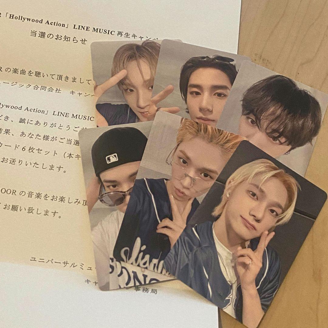 BOYNEXTDOOR LINEMUSICキャンペーン特典トレカ 6枚セット - メルカリ