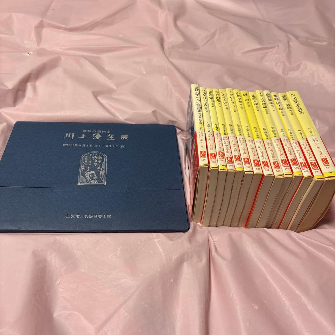 川上澄生 全14巻・美術館展画集 川上澄生全集 全14巻揃(川上澄生) / 岩森書店 / 古本、中古本、古書籍