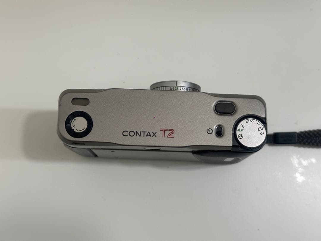 値下げ交渉可】CONTAX T2 シルバー コンパクトフィルムカメラ - メルカリ