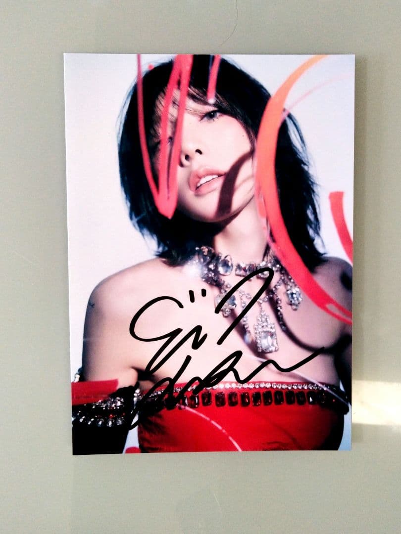 セール中…テヨン直筆サイン入り2Lサイズ写真…Tae-yeon