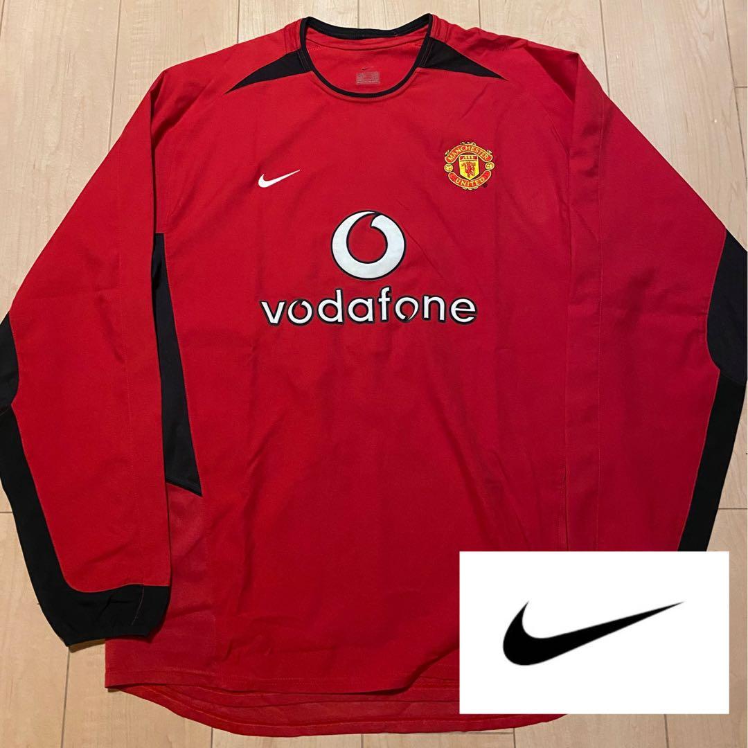 nike ナイキ サッカー マンチェスターユナイテッド ユニフォーム ベッカム NIKE マンチェスターユナイテッド 02/04 CLユニフォーム ホーム 長袖 7