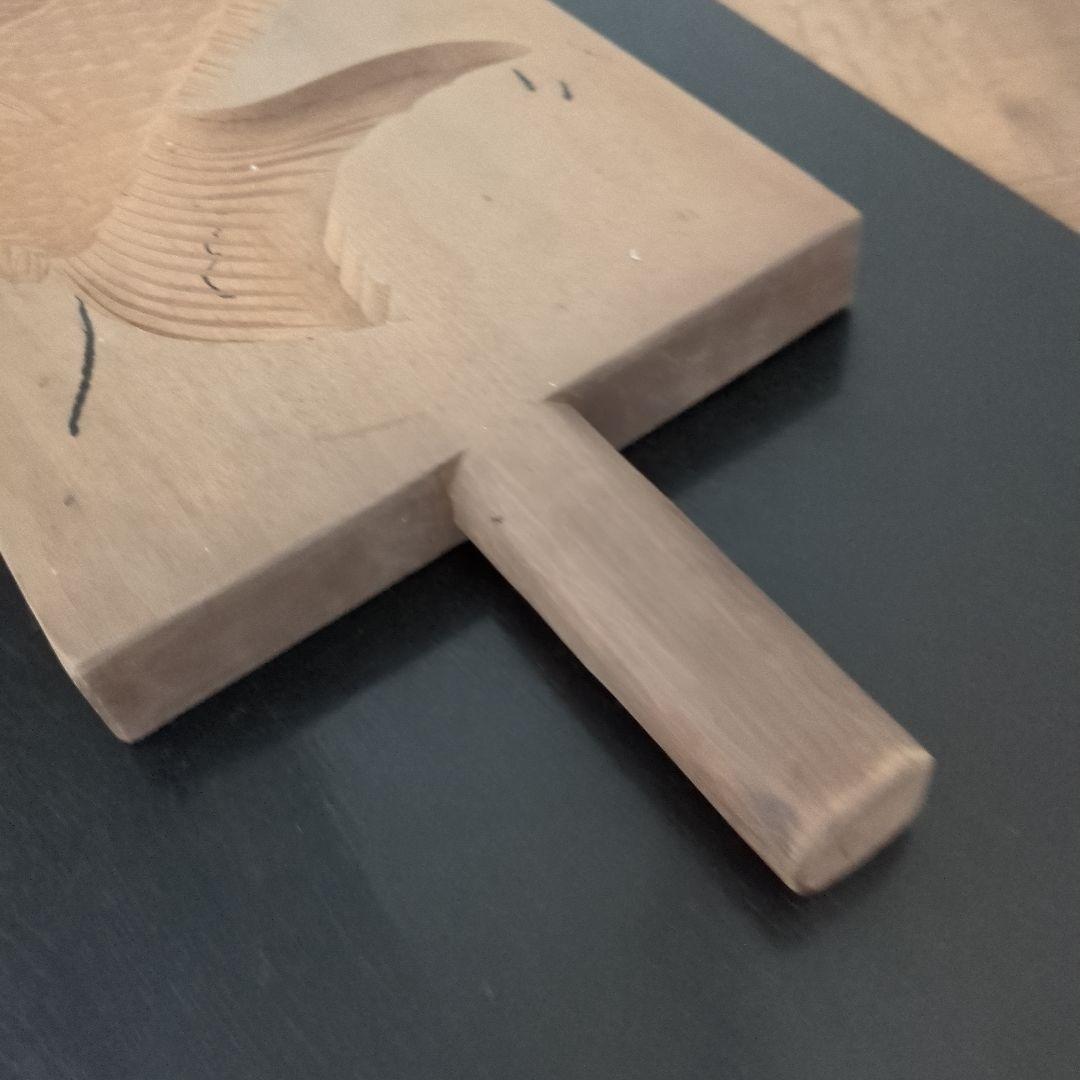 骨董 木型 菓子型 鯛 大型 木製 和菓子型 特大 ディスプレイ - メルカリ