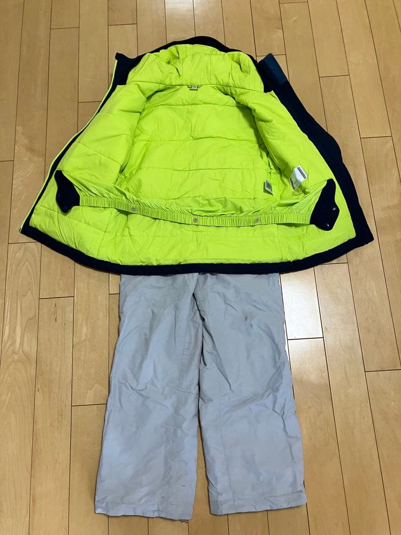 モンベル子ども用スキーウェアセット150cm - mont-bell 子ど