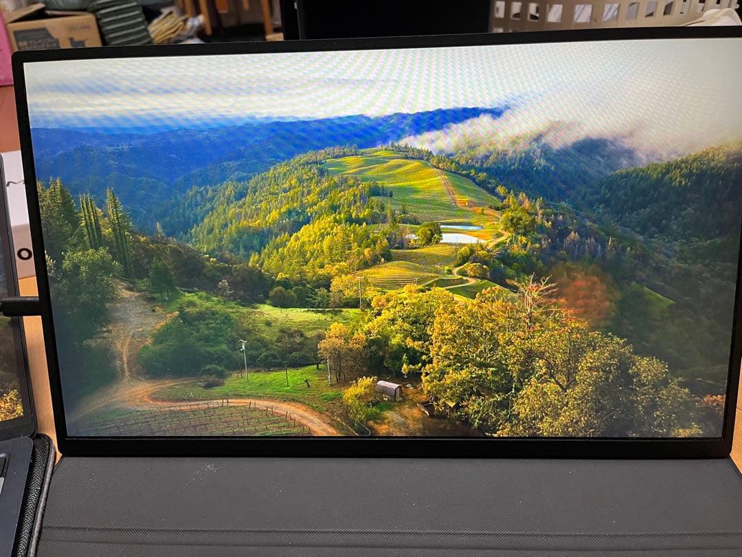 ポータブルモニター18.5インチtype-c一本給電&接続の通販はau PAY