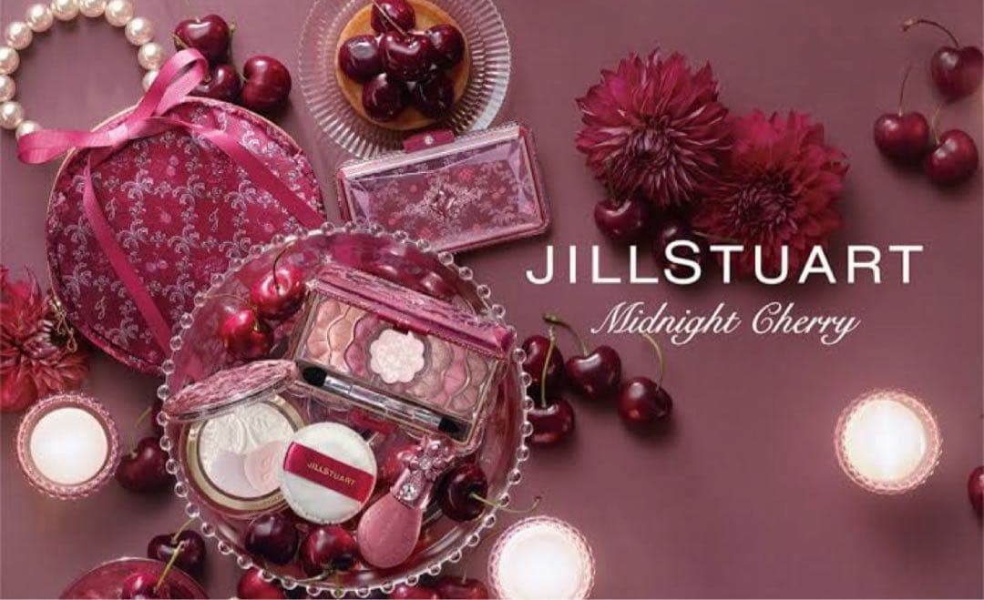 JILLSTUART Midnight Cherry クリスマスコフレ ジルスチュアート ビューティ】真夜中のチェリーが溢れるティー