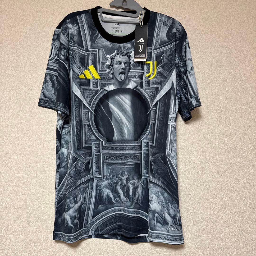 25-26 ユベントス　プレマッチジャージー　XL 25-26 ユベントス プレマッチジャージー／サッカーショップKAMO
