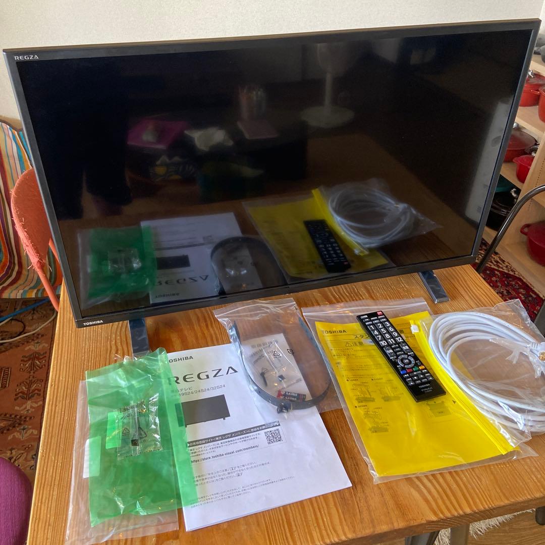 美品　2023年製　REGZA 東芝　32S24 32S24 東芝 TOSHIBA32S24 [REGZA（レグザ）S24シリーズ 32V型 地上・BS