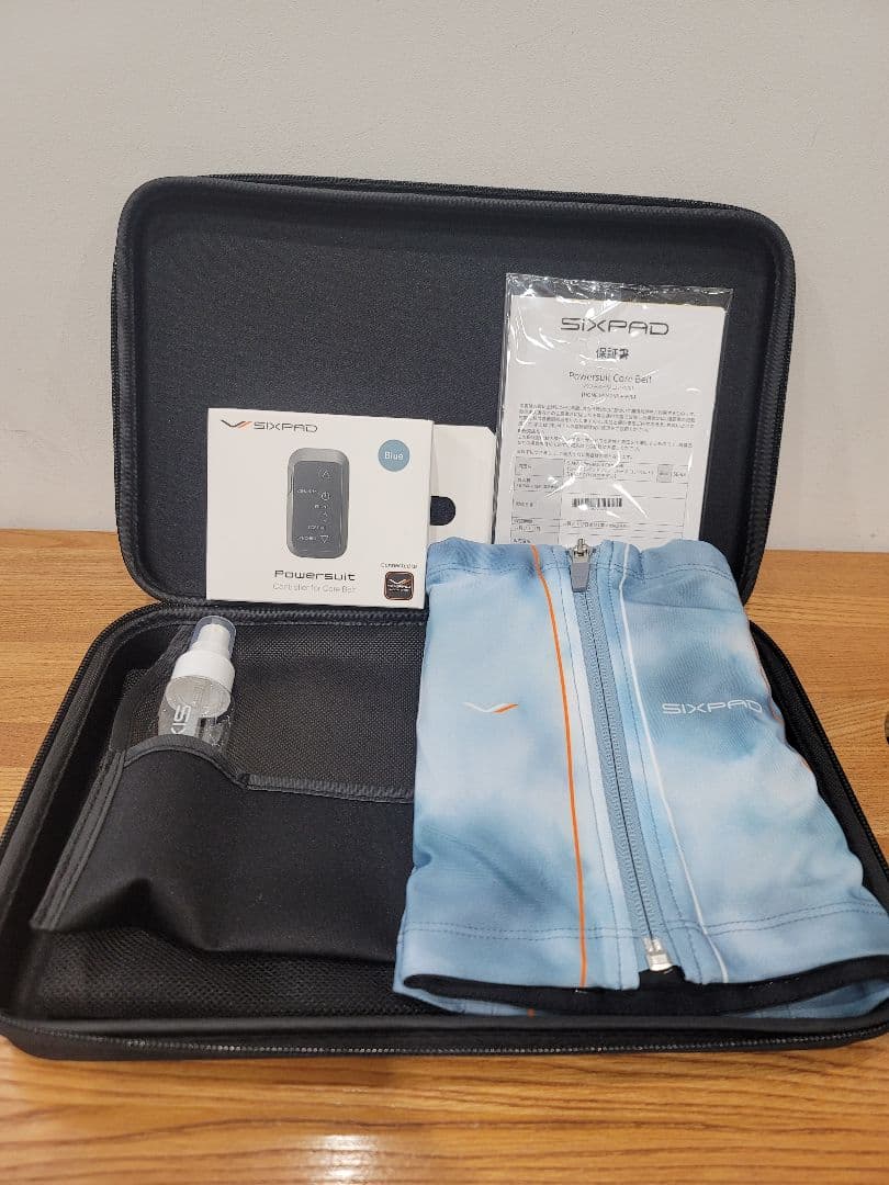 SIXPAD シックスパッド　パワースーツコアベルト　Mサイズ シックスパッド パワースーツコアベルト M EMS MTG SIXPAD Powersuit