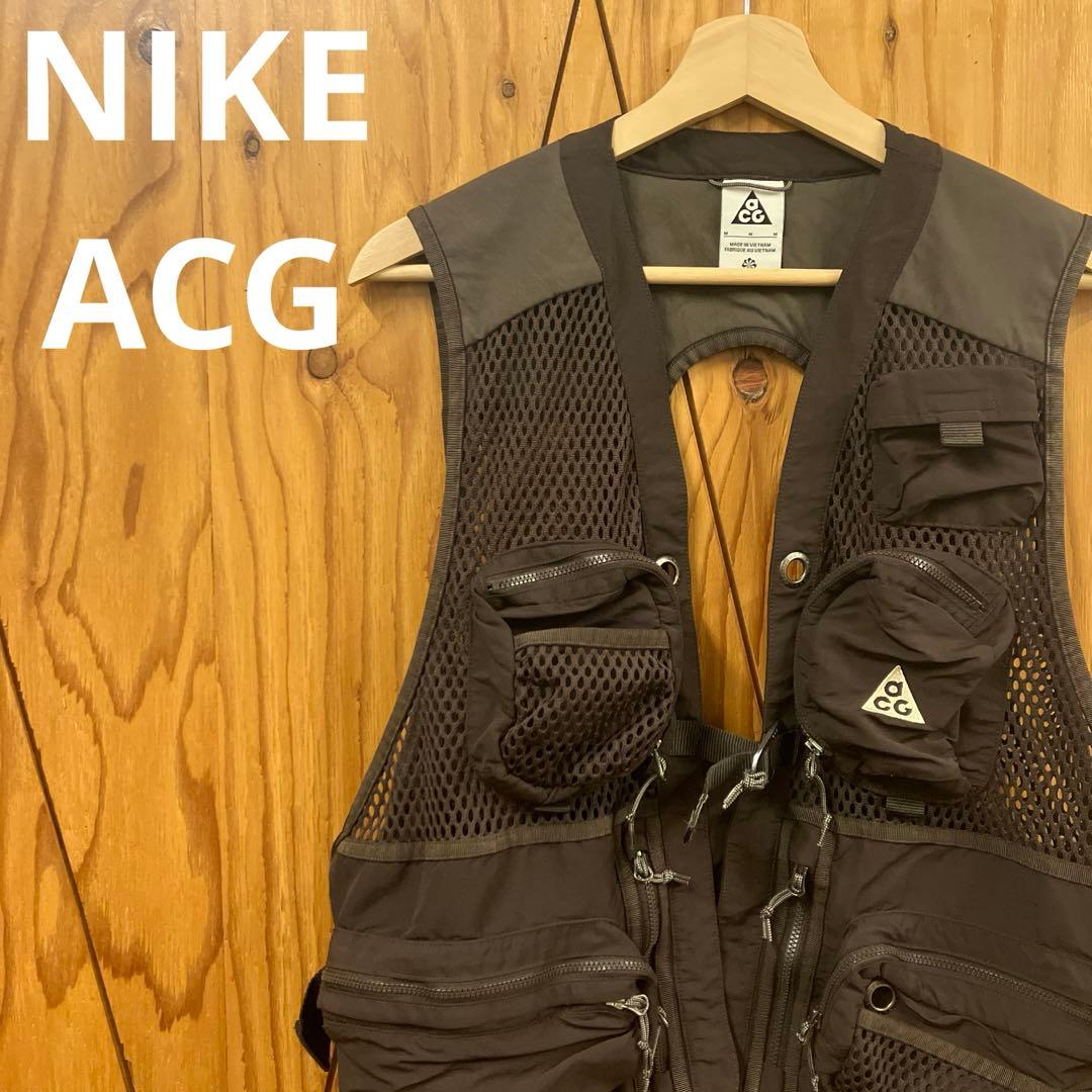 NIKE ACG ベスト M - メルカリ