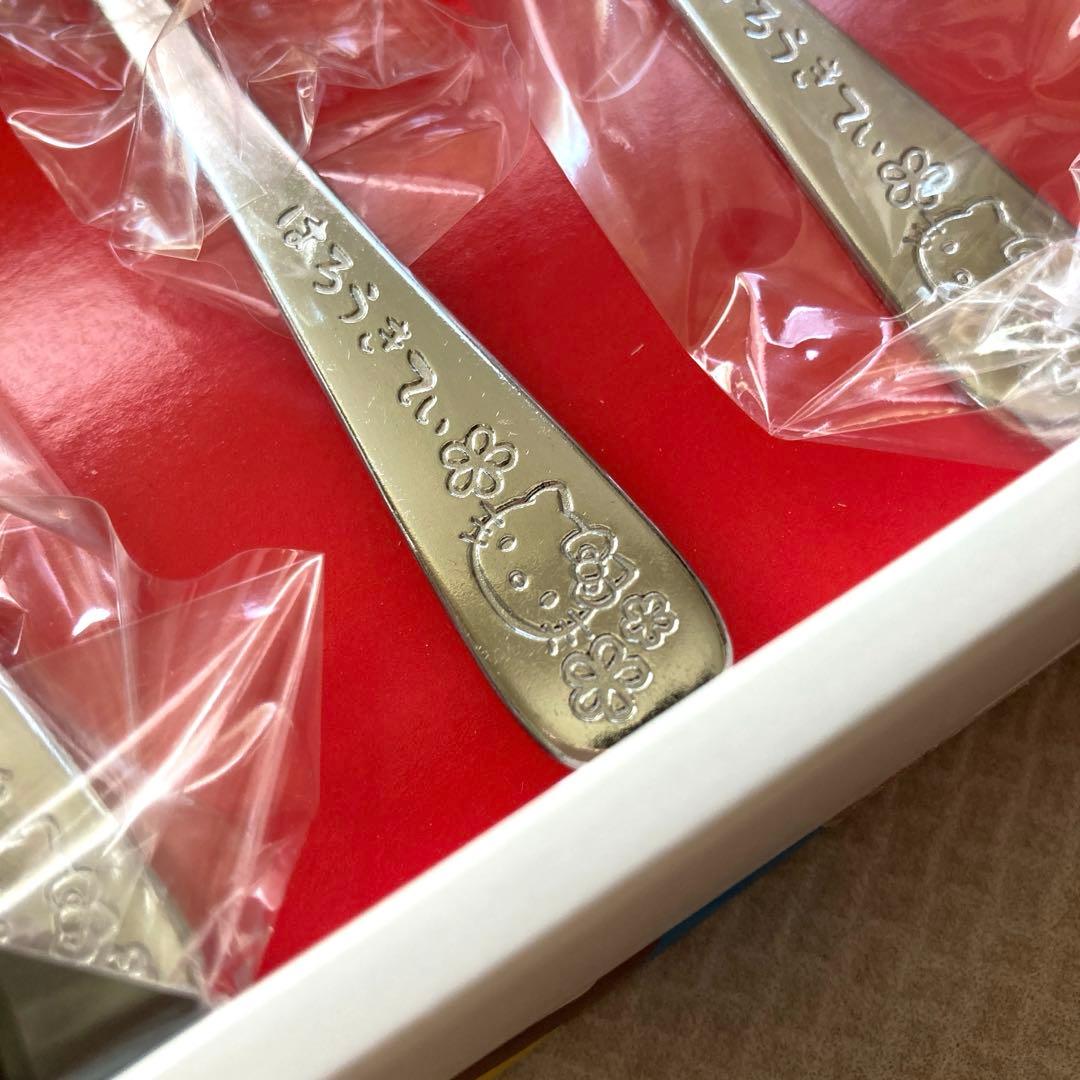 新品】ハローキティ カトラリー 14点 非売品 2014／2016 レア 食器