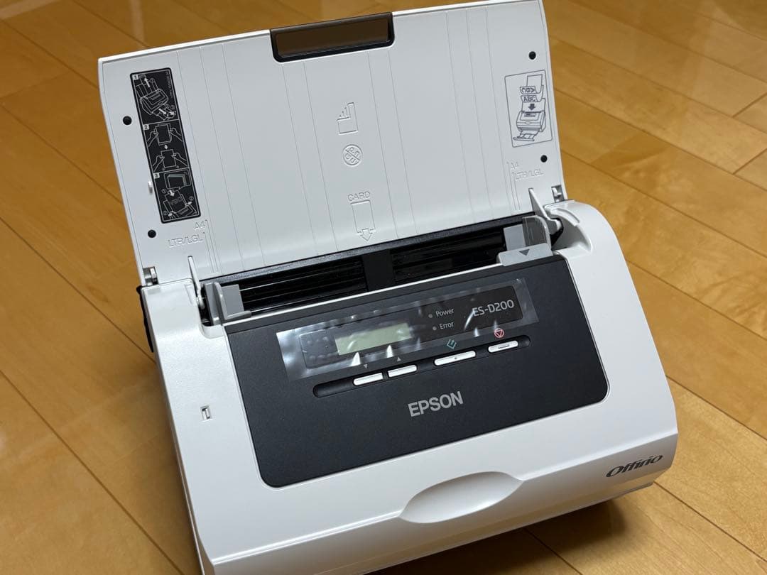 使用回数少】EPSON ES-D200 ドキュメントスキャナー - メルカリ