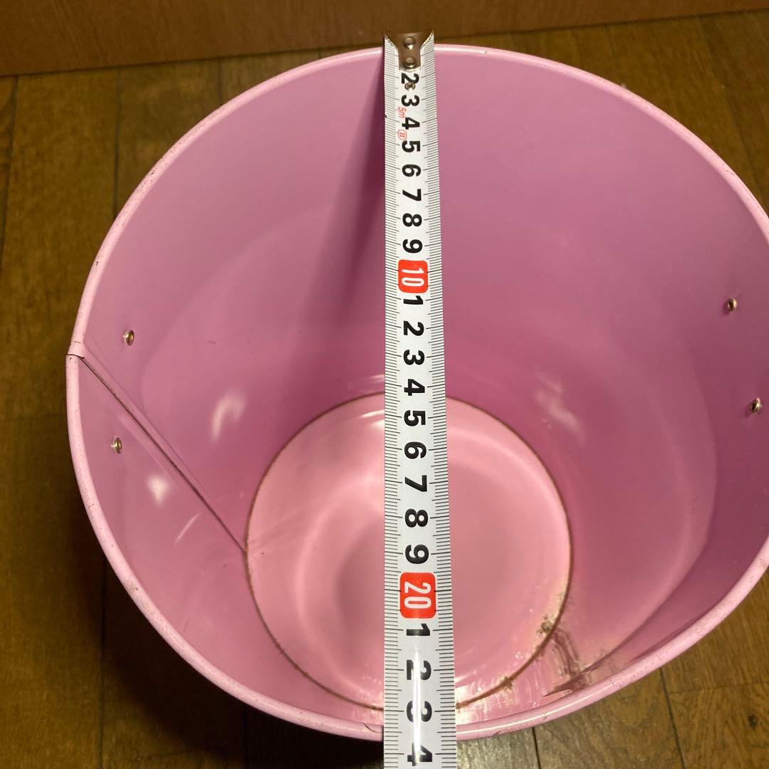 ☆昭和レトロ☆サンリオ☆キキララ☆ゴミ箱☆バケツ☆ダストボックス