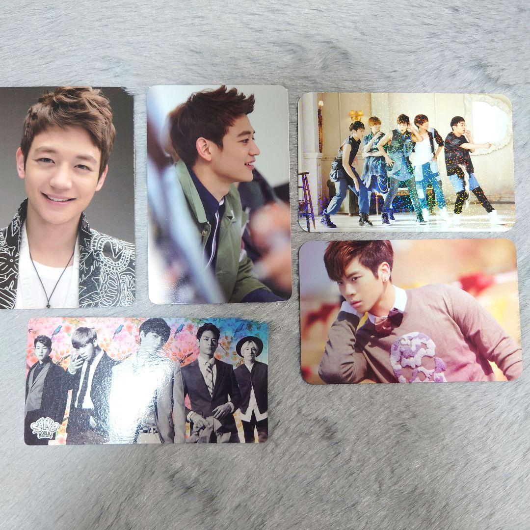 SHINee トレカカード 5枚 ミンホ ジョンヒョン - メルカリ