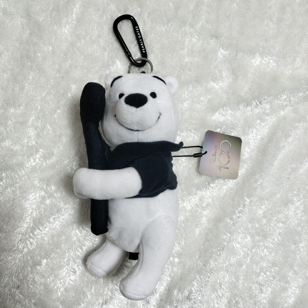 激レア新品タグ付きくまのプーさん ストラップ付きぬいぐるみボール