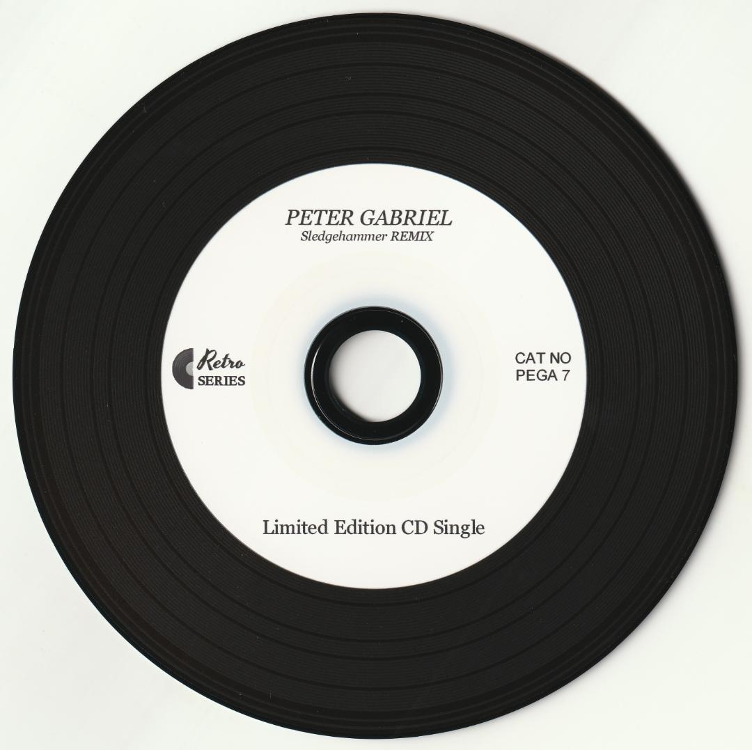 Peter Gabriel Sledgehammer REMIX リミックスCD