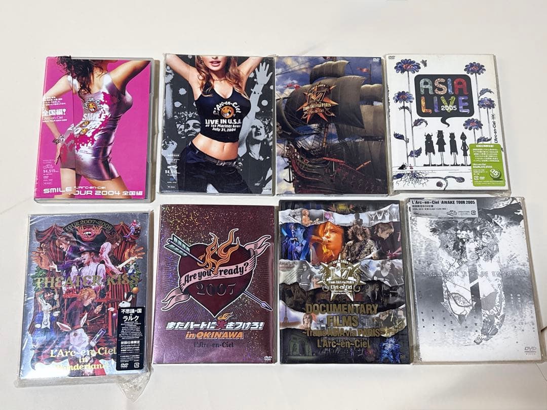 L'Arc~en~Ciel DVD コレクション 8枚セット - メルカリ