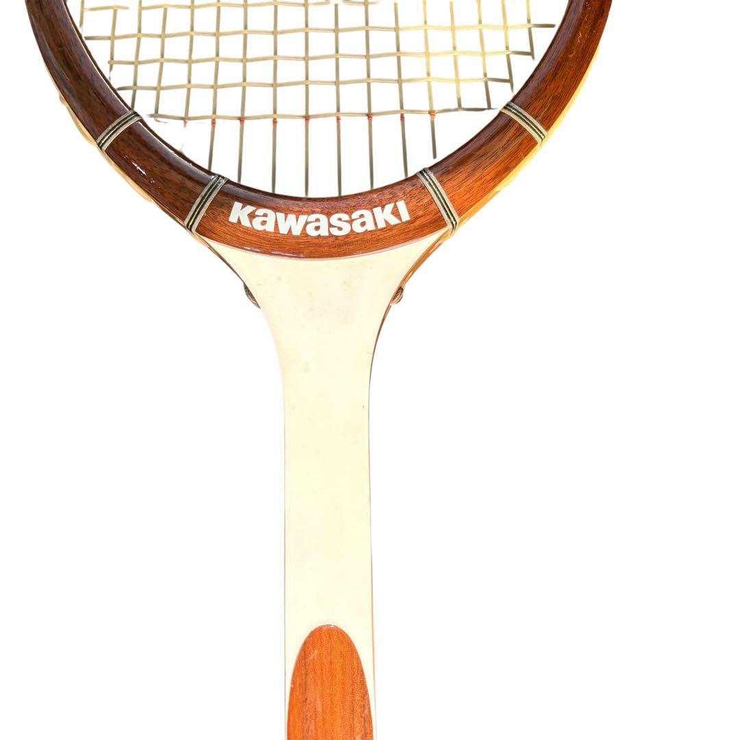 Kawasaki【木製テニスラケット】2本 - メルカリ