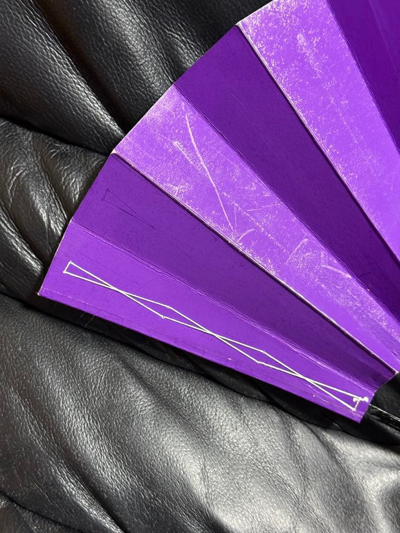 扇子　32.5cm 宮脇賣扇庵　金　月秋草花　飾り扇　飾舞扇　舞扇子　舞踊　着物