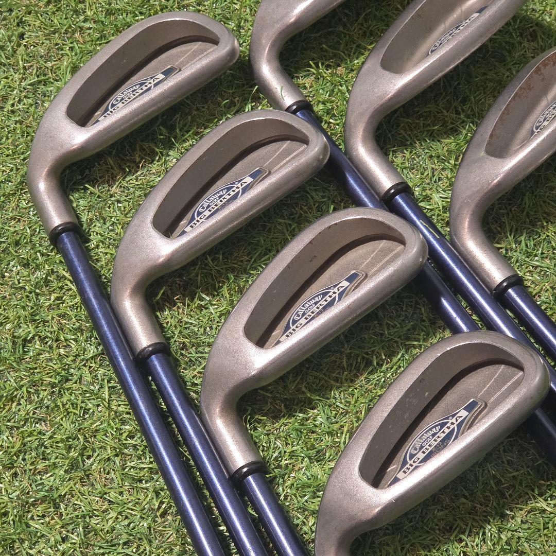 キャロウェイ ビッグバーサ X-12 左 レフティ アイアン8本 R - メルカリ
