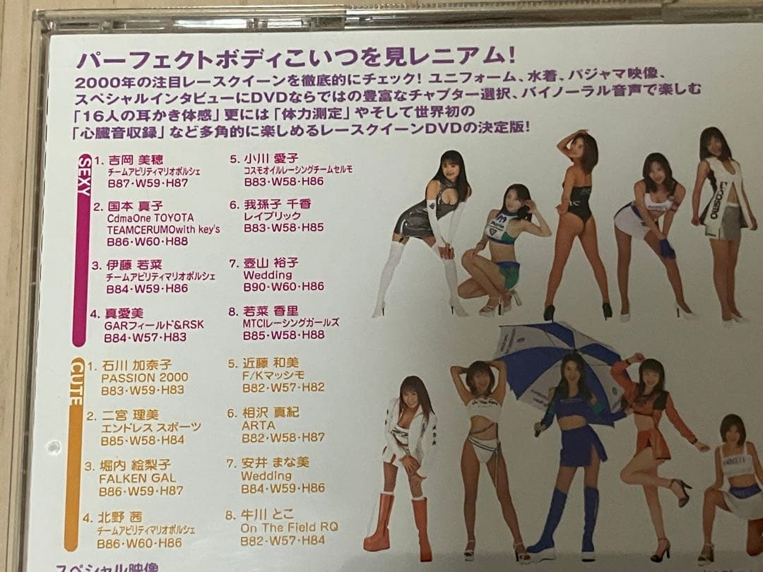 ミレニアムレースクイーン THE DVD 吉岡美穂 etc