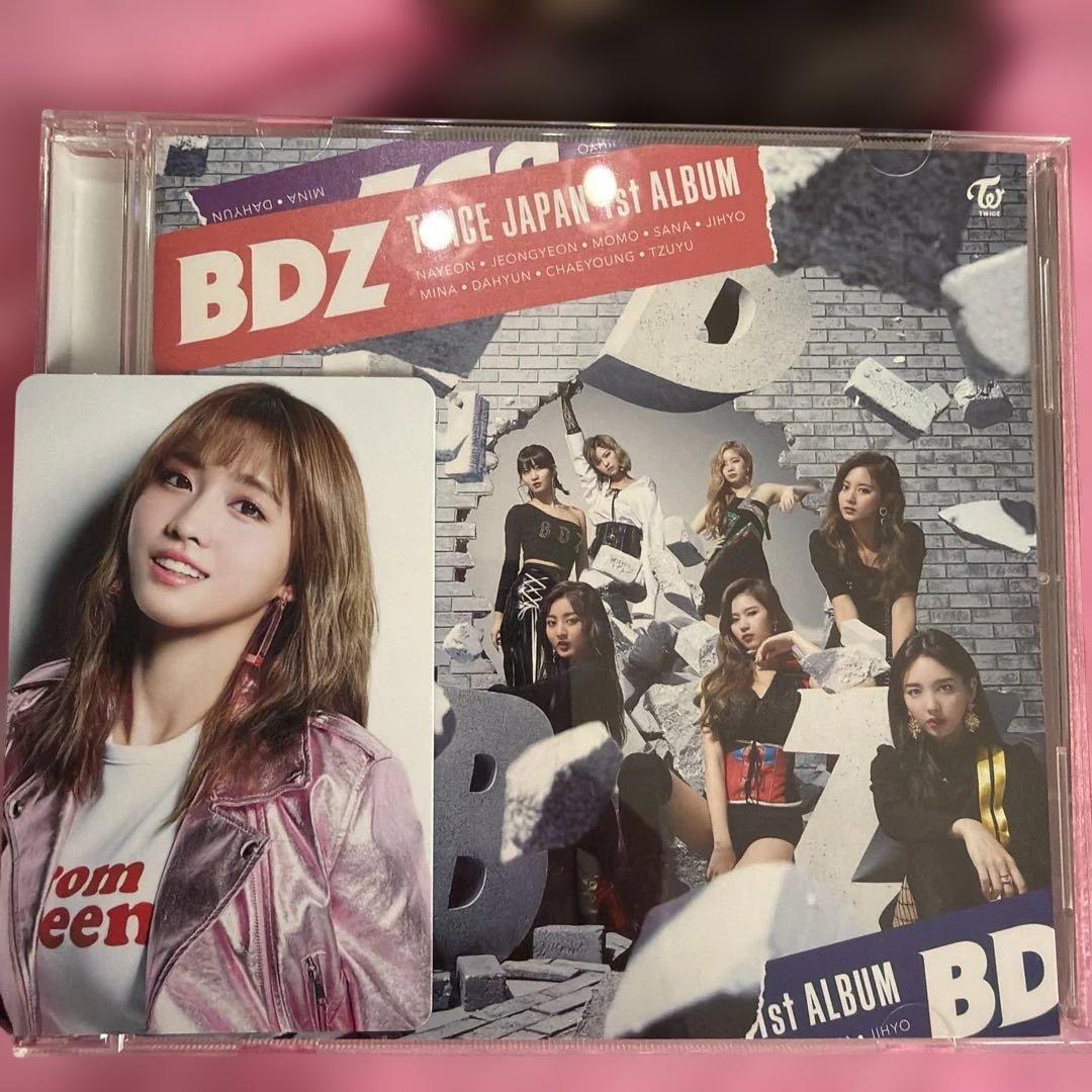 TWICE BDZ 1stアルバム CD モモ トレカセット - メルカリ