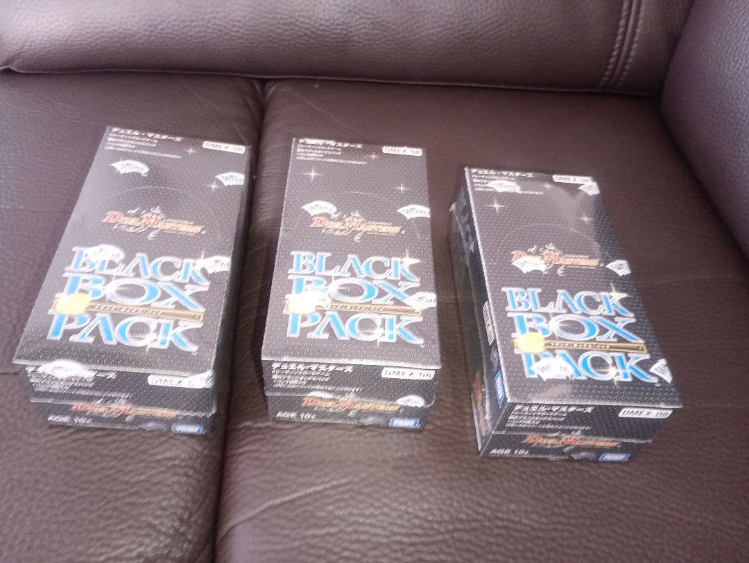 デュエルマスターズ　謎のブラックボックス　DMEX-08 　box3個 DMEX-08 デュエル・マスターズTCG 謎のブラックボックスパック