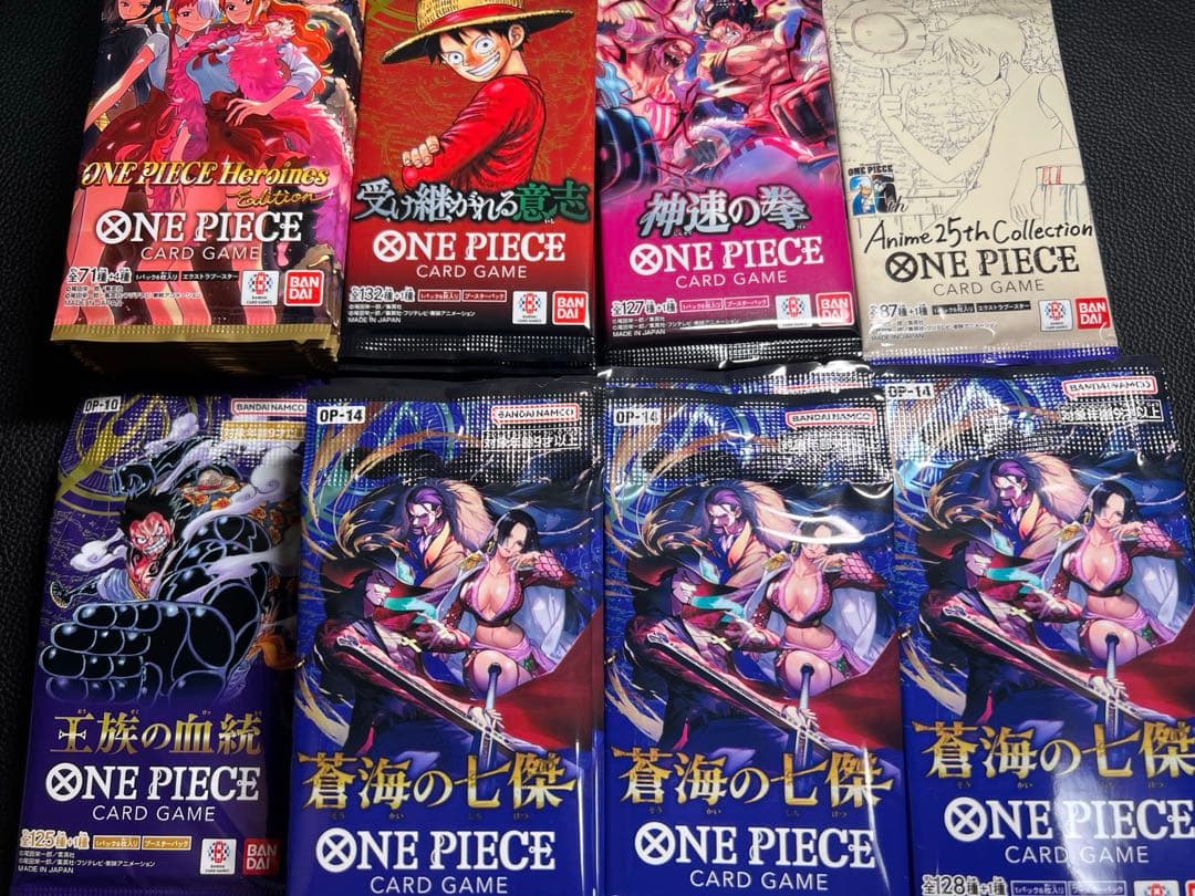 ワンピースカードゲーム バラ80パック まとめ売り - メルカリ