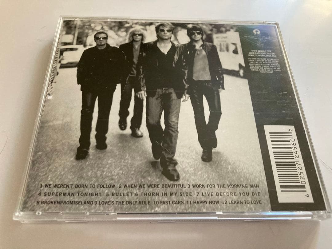 レア bon jovi 直筆 サイン CD ボンジョビ ボンジョヴィ - メルカリ