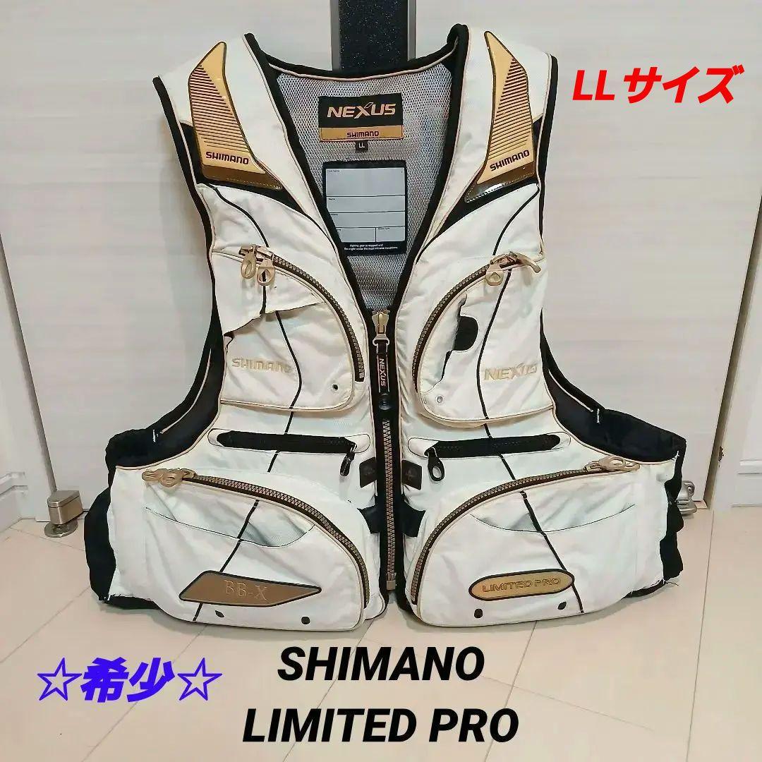 [希少] シマノ ネクサス リミテッドプロ　ライフジャケット SHIMANO シマノ リミテッドプロ LIMITED PRO VF-112R ライフジャケット