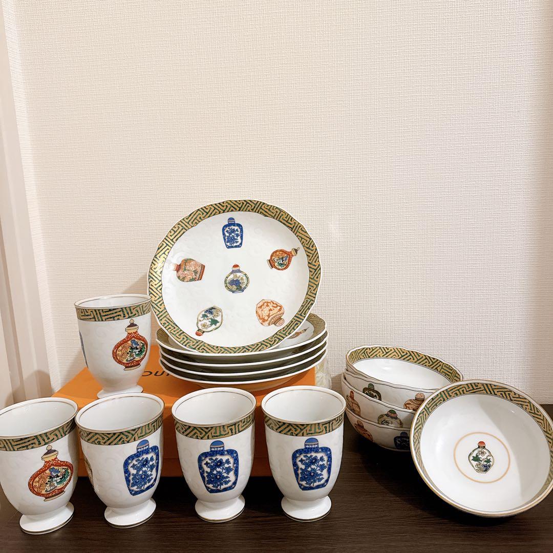 チャイナシーズ　チャイニーズボトル　中皿 中鉢 フリーカップ　各５セット ヨドバシ.com - maebata マエバタ China Seas チャイナシーズ オーバル